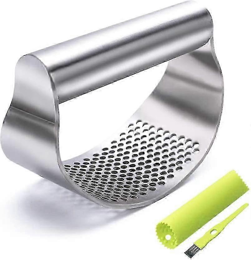 Stainless Garlic Rocker Tool