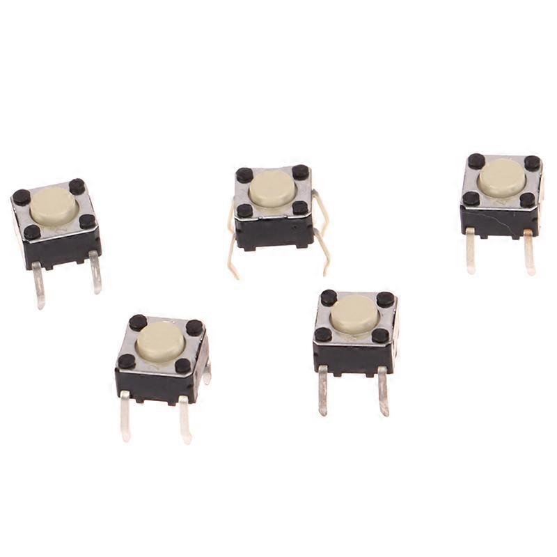 Mute Button Square Silent Mouse Micro Switch 6*6*4.3mm Wireless Mouse Wired Mouse Push Button Switch for Logitech G300 G402 G600