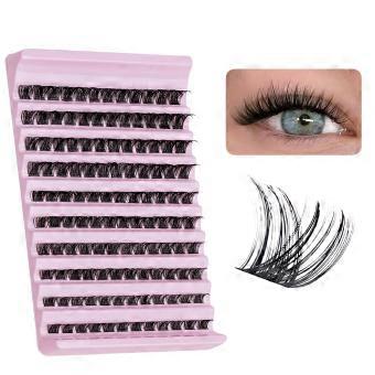 Easy-apply false lashes that help create a striking eye look.C3