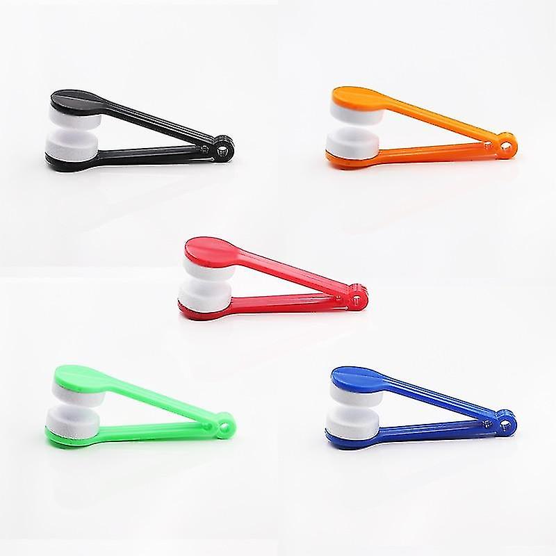 Glasses Cleaning Rub Sunglasses Microfiber Cleaner Brushes