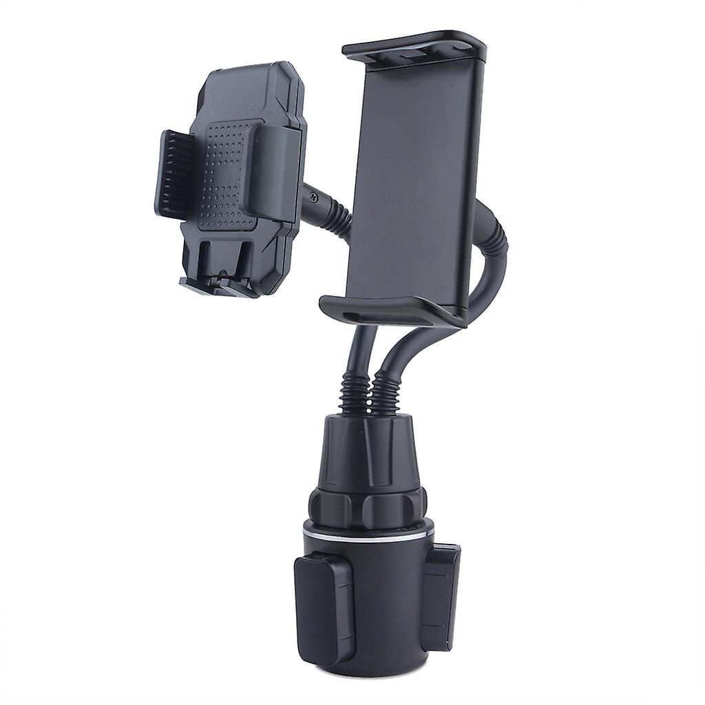 Dual Car Phone Cup Mount GPS Mount Holders Universal Adjustable Cradle