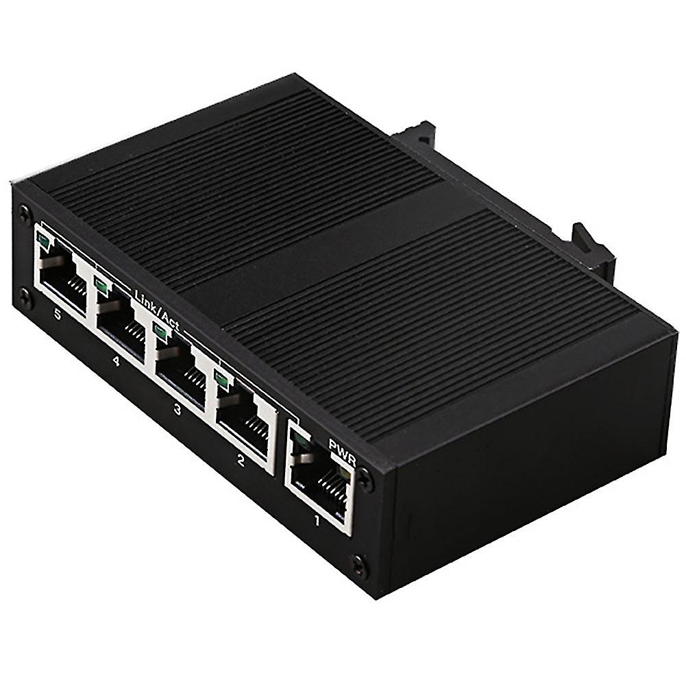 5 Port 100Mbps Netzwerk Industrial Grade Switch Unmanaged Rail Typ Industrial Network Splitter