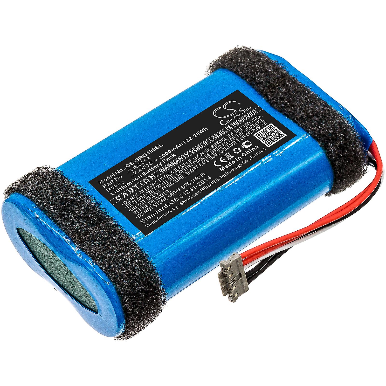 索尼 SRS-HG1 SRS-HG110 SRS-HG2 LIS2213扬声器 CS-SRG100SL 3000mAh 的电池