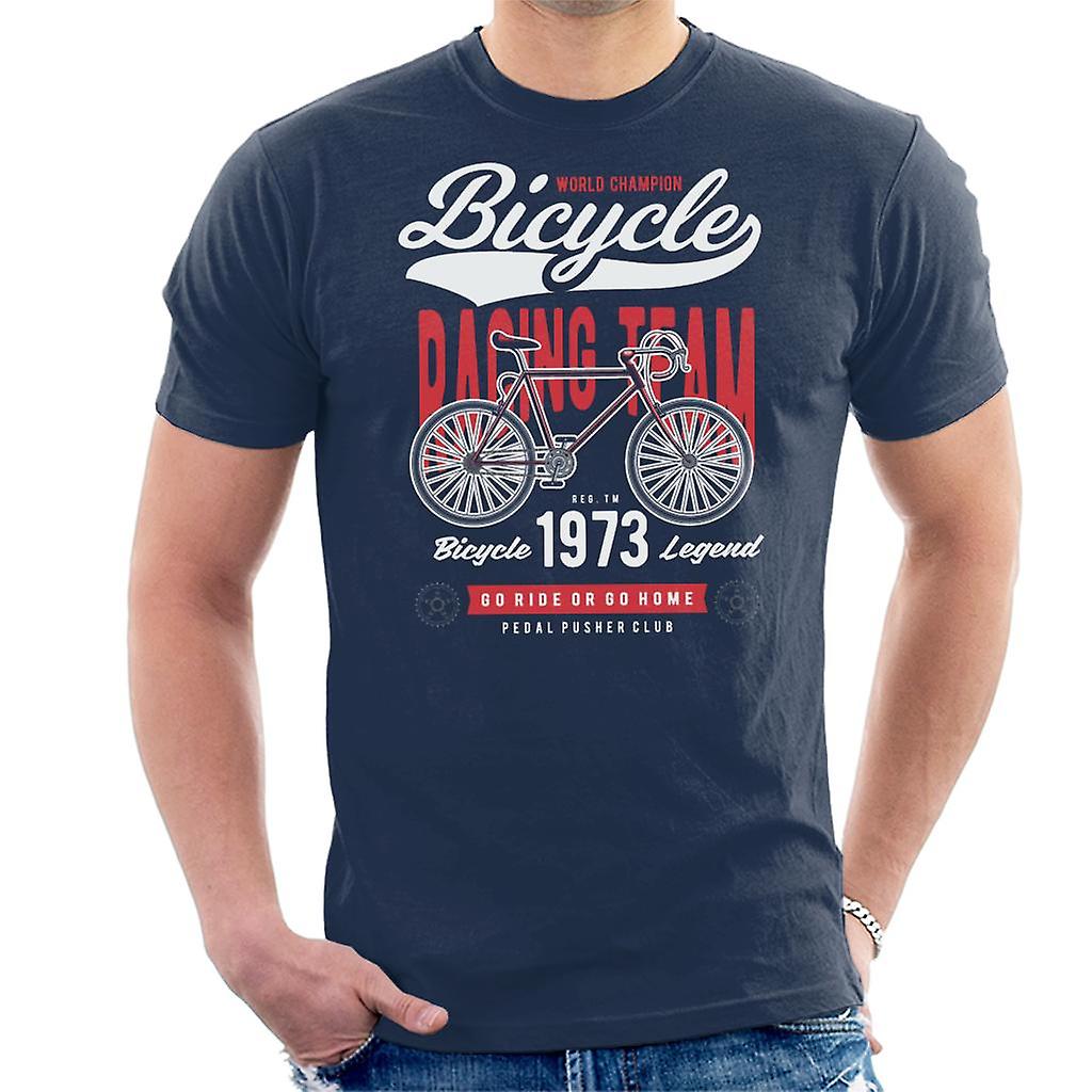 Fiets Race Team mannen T-Shirt