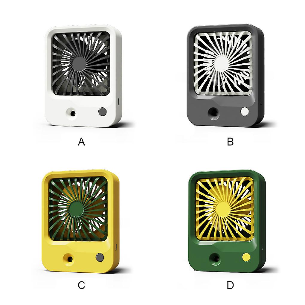 Portable Mini Cooling Fan 2 In 1 Mini Fan Humidifier For Summer Cooling Supplies