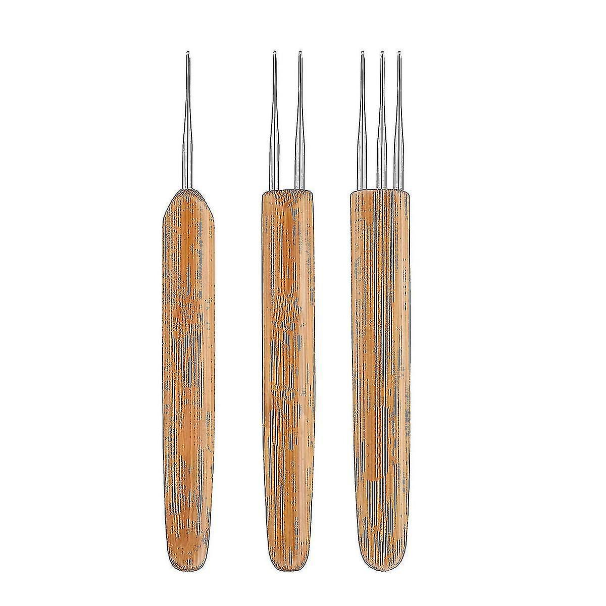 Dreadlock Crochet Tool 3pcs Dreadlocks Hook Tools Set