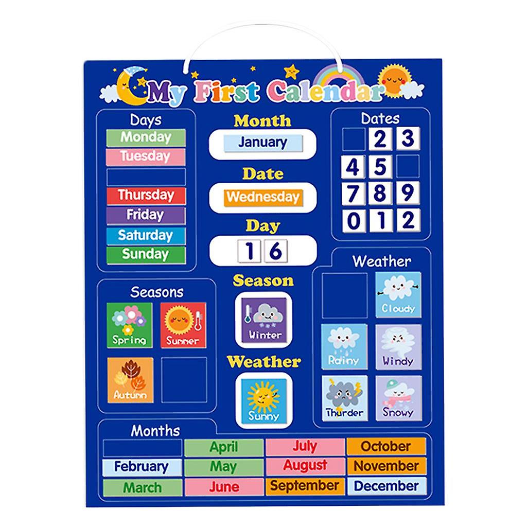 Circle Time Center Pocket Chart Educational Preschool Educational Toy