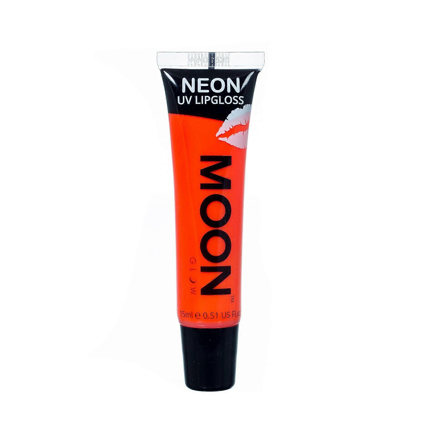 Måne glød - Neon UV Lipgloss - Intens oransje mandarin