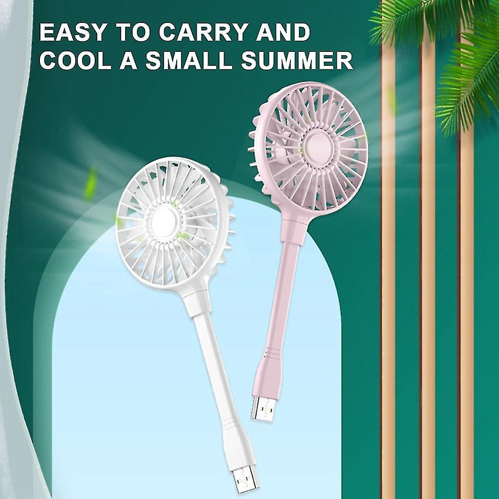 מאוורר USB מאוורר מיני עם צווארון ברבור מאוורר קירור גמיש מאוורר נייד למחשב נייד משרד ביתי