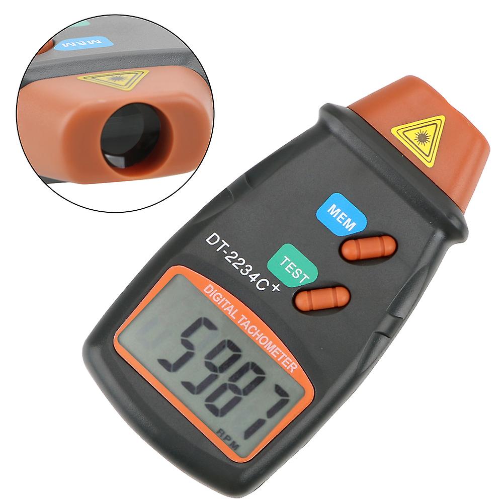 Handheld Speed Gauge Car Speedometer Tach Laser Tachometer Digital Rpm Meter Non Contact Laser Photo Tachometer