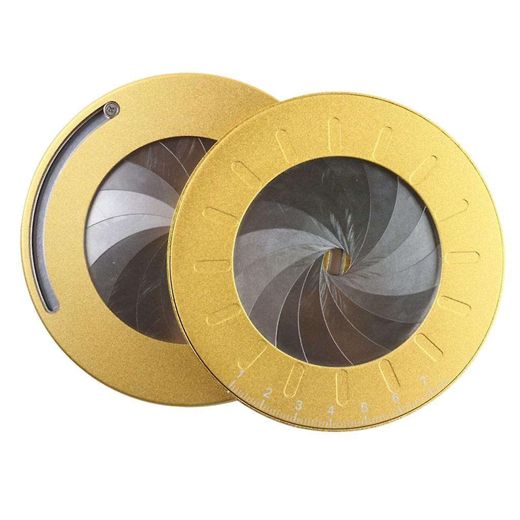 Round Circle Template Ruler Tool Adjustable Measurement for Drafting Drawing