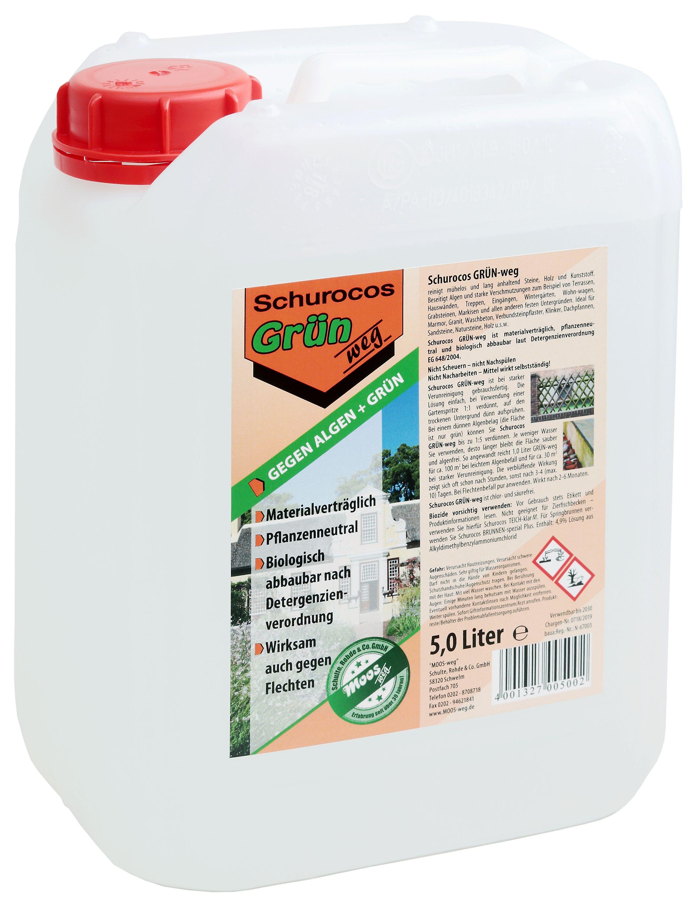 SCHUROCO® GRÜN-weg,5 升