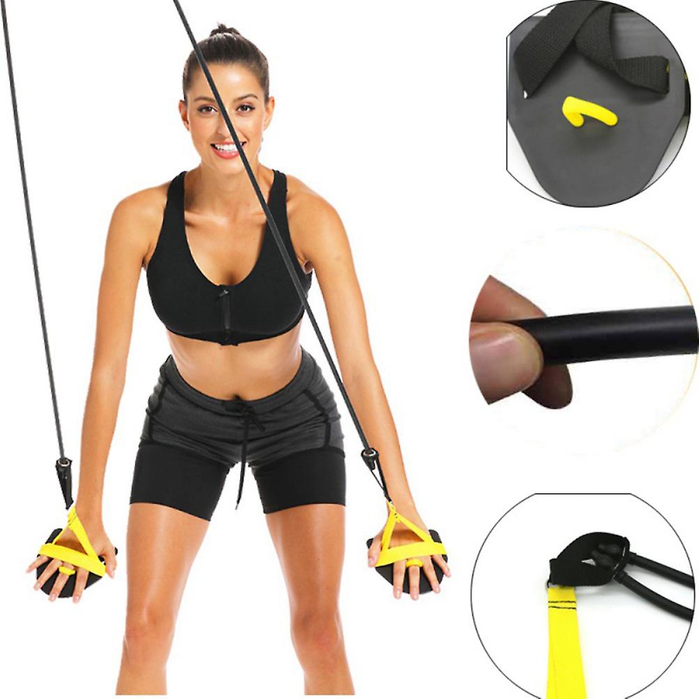 Exercise Bandswith Storage Bag Professional Swimming Resistance Exercise Bands with Storage Bag