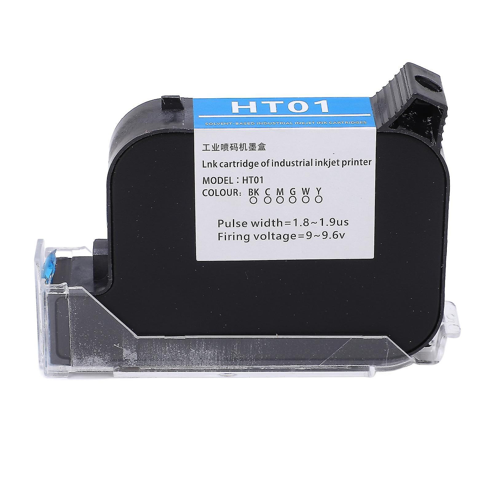 42ml Handheld Printer Ink Cartridge Rapid Drying Inkjet Printer Cartridge Replacement 12.7mm