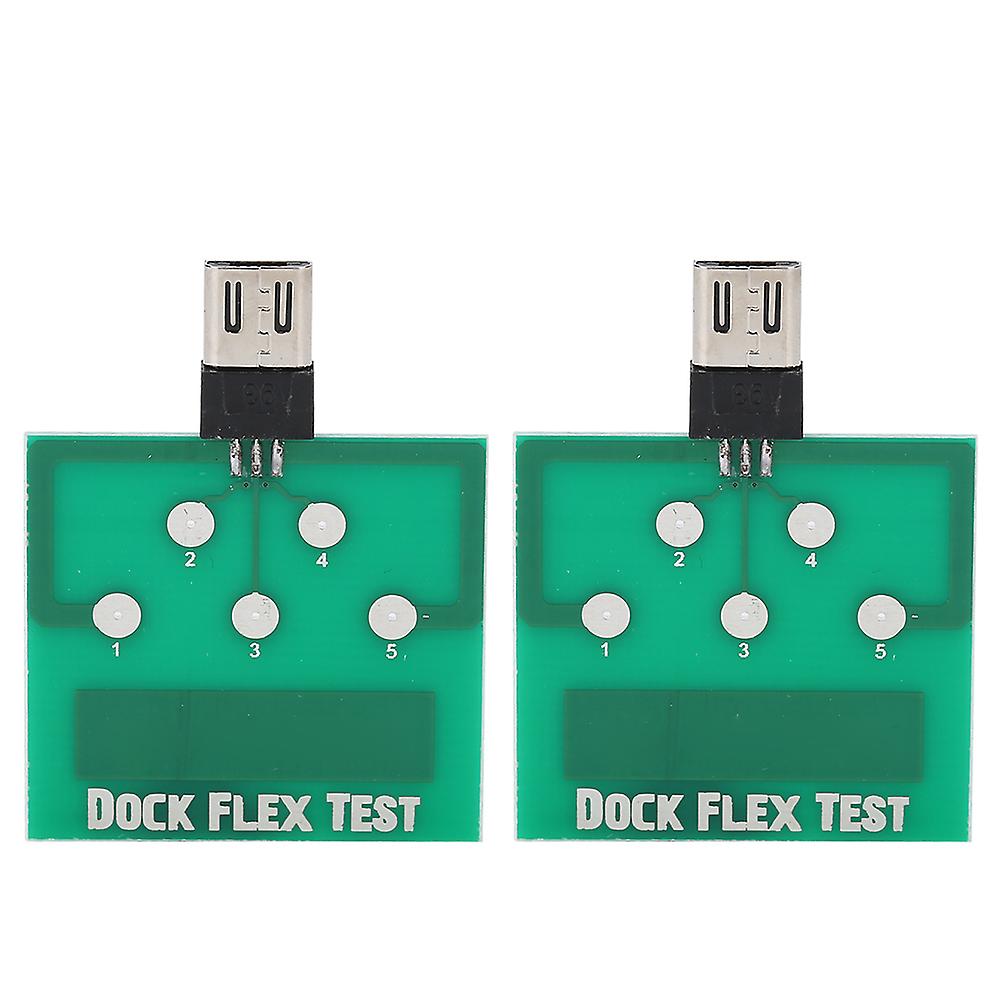 2PCS Portable Android Phone Repair Tool: Micro Test Board & Charge Connector Kit