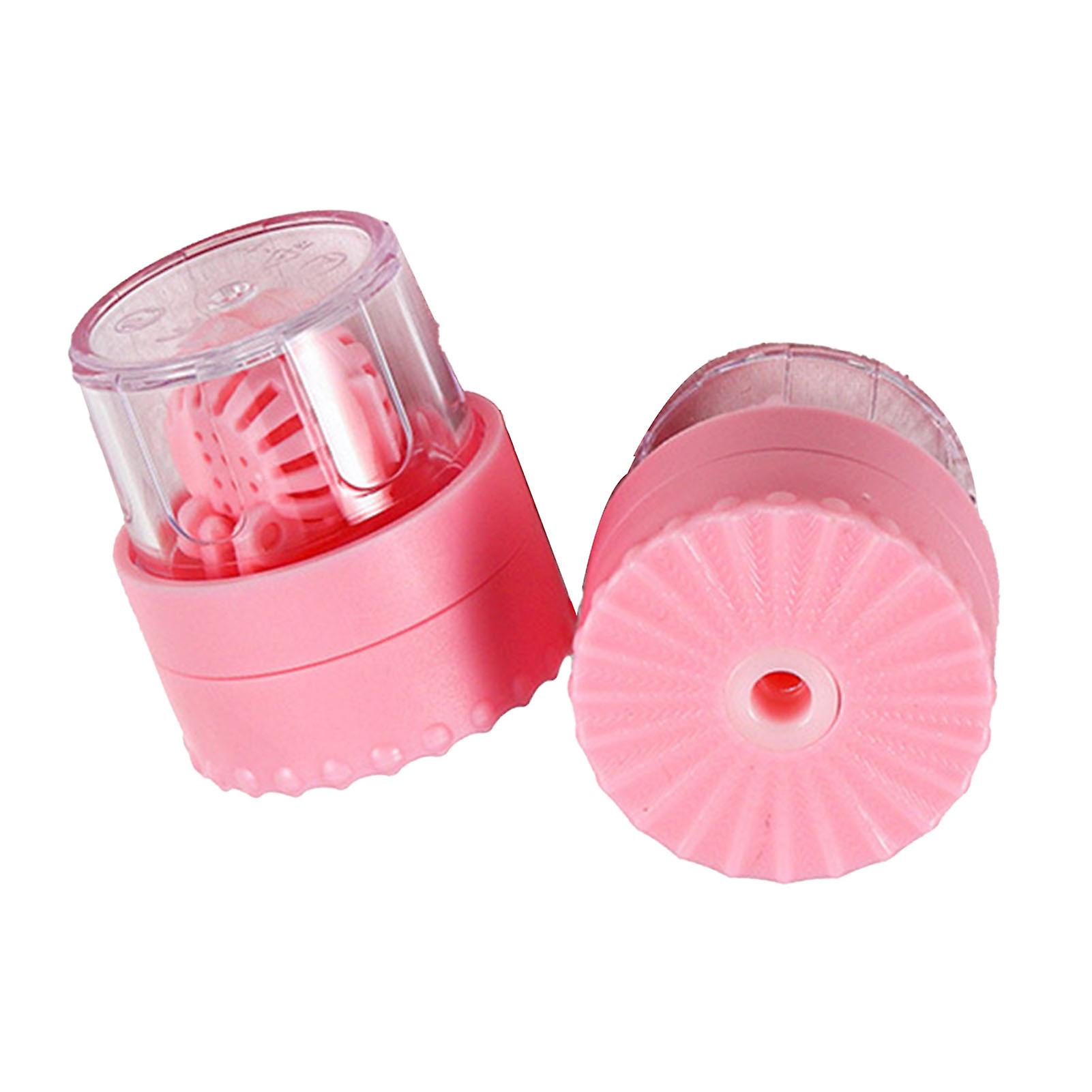 Contact Lens Washer Handheld Rotate Deprotein Portable Manually Contact Lens Cleaning Device Pink 