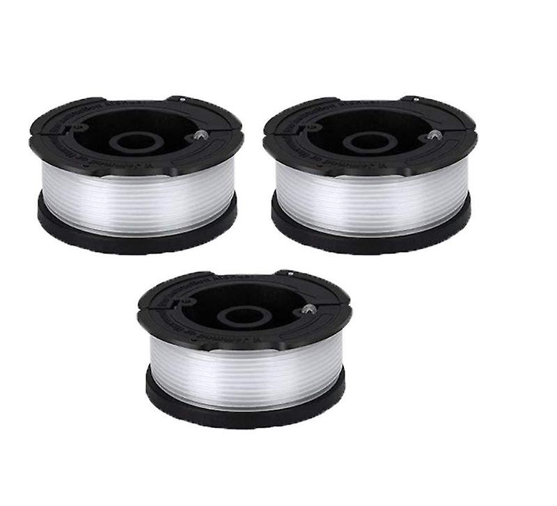 3-Pack Spool Line For Black&Decker String Trimmer AF-100-3ZP Weed Eater 30ft