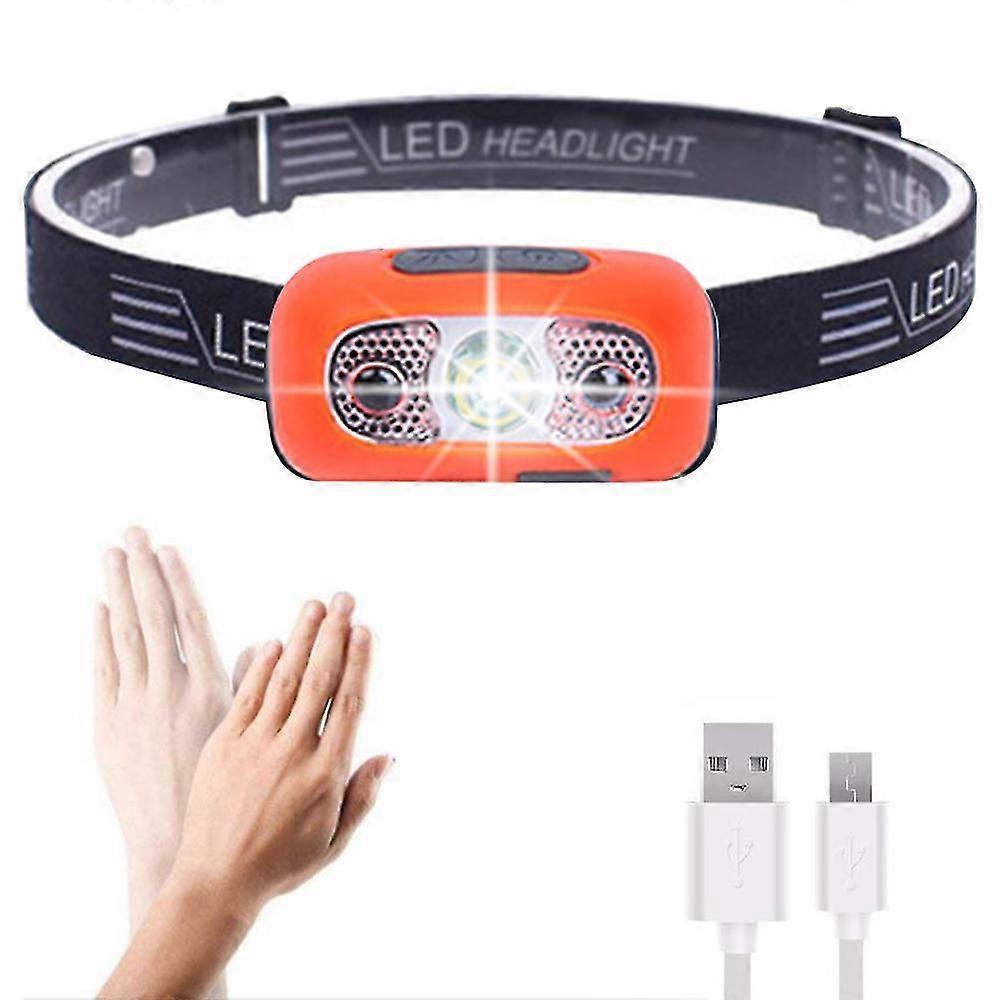 Lluminate Your Path With 1 Pcs Rechargeable Headlamp - Led Headlamp For Adults