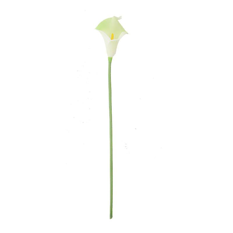 Artificial Fake Flower Plants Home Decoration Wedding Bouquet 10pcs Common Calla Yellow Core