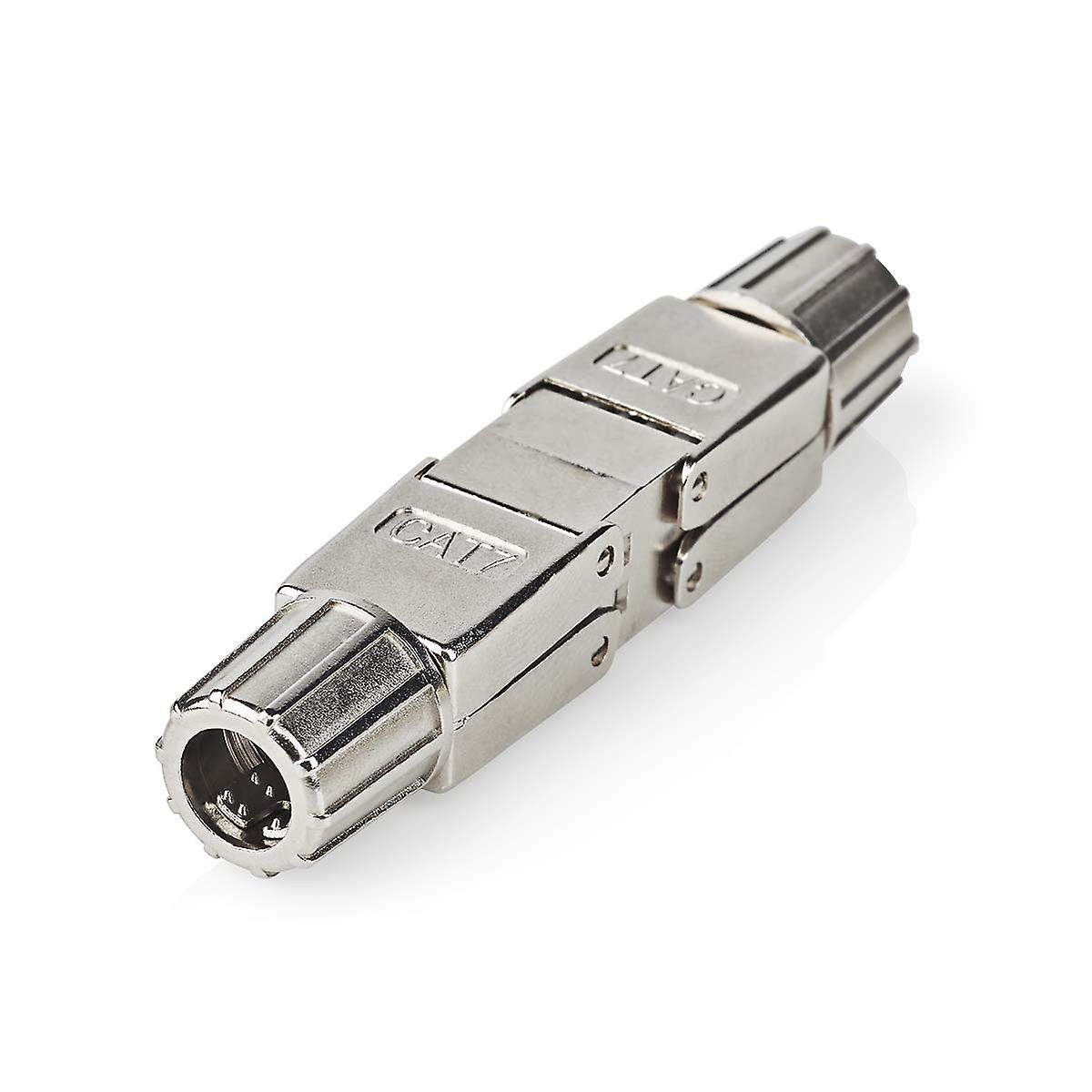 Network Connection | CAT7 | Shielded | RJ45 Female | RJ45 Female | Straight | Metal | Envelope