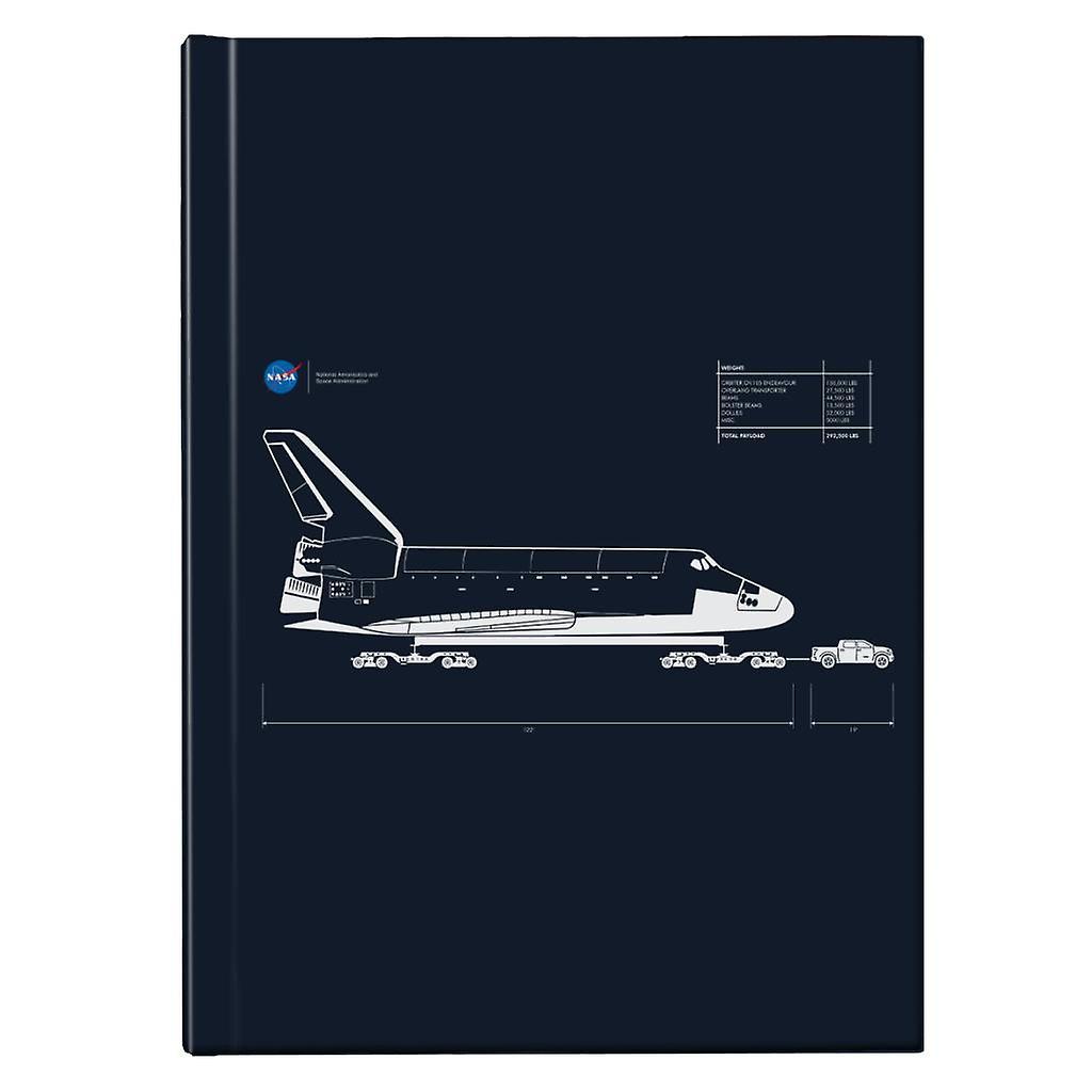 NASA Space Shuttle Weight Diagnostic Hardback Journal