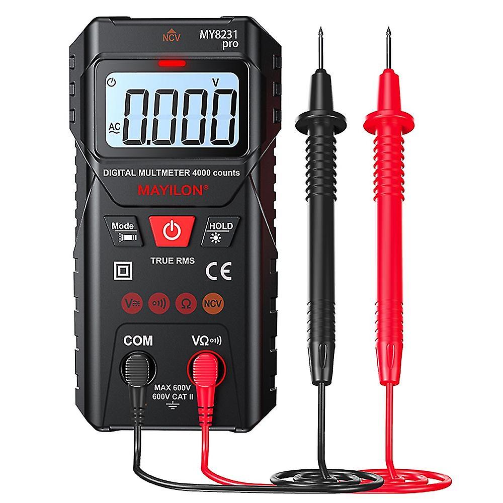 MAYILON Digital Multimeter Multi Tester with NCV Non-Contact Voltage Detection TRMS 4000 Counts Auto