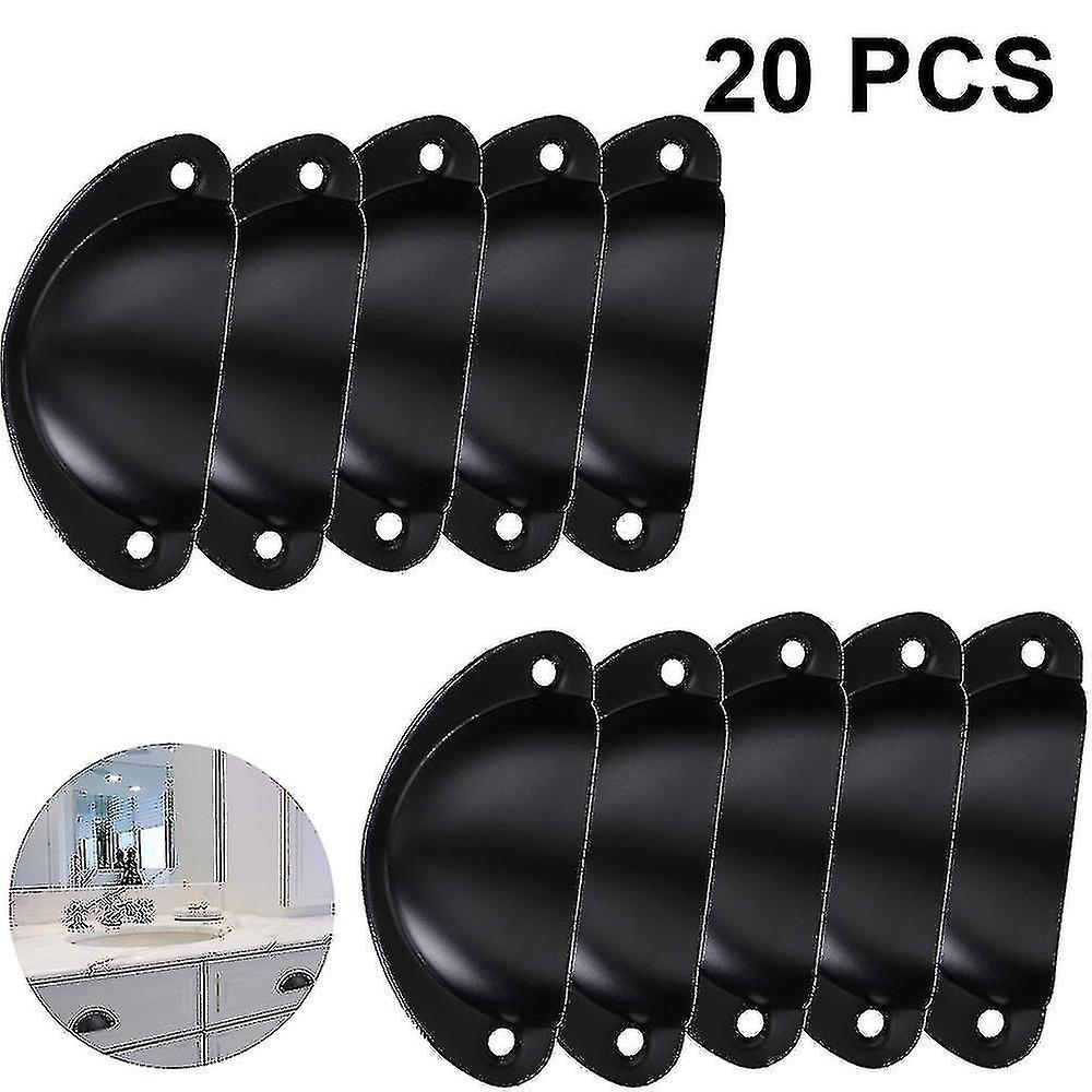 20 Pack Hole Spacing Vintage Style Pulls Cup Pull Handles Knobs