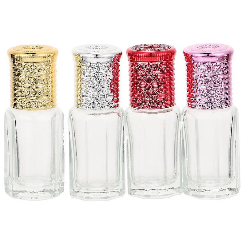4pcs Perfume Roll-on Bottles