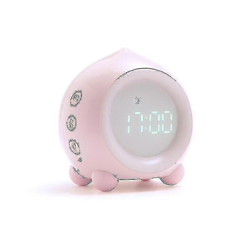 Digital Alarm Clock Children's Alarm Clock Digital LED Alarm Clock Silent Alarm Clock No Tick Sound 