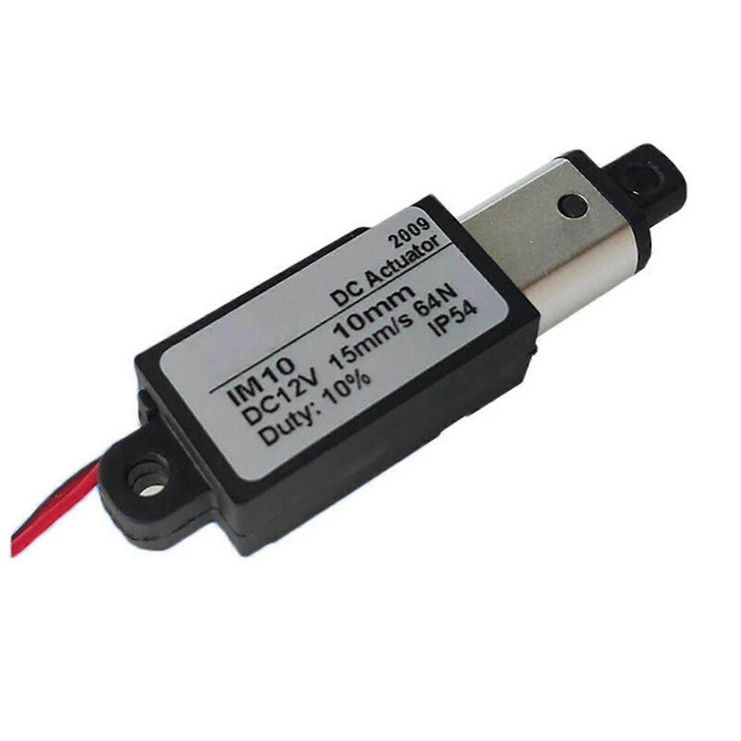 1W المحرك الخطي الصغير dc12v محرك مضرب كهربائي طول السكتة الدماغية 10 مم 30 مم 50 مم 100 مم قوس الدردشة p
