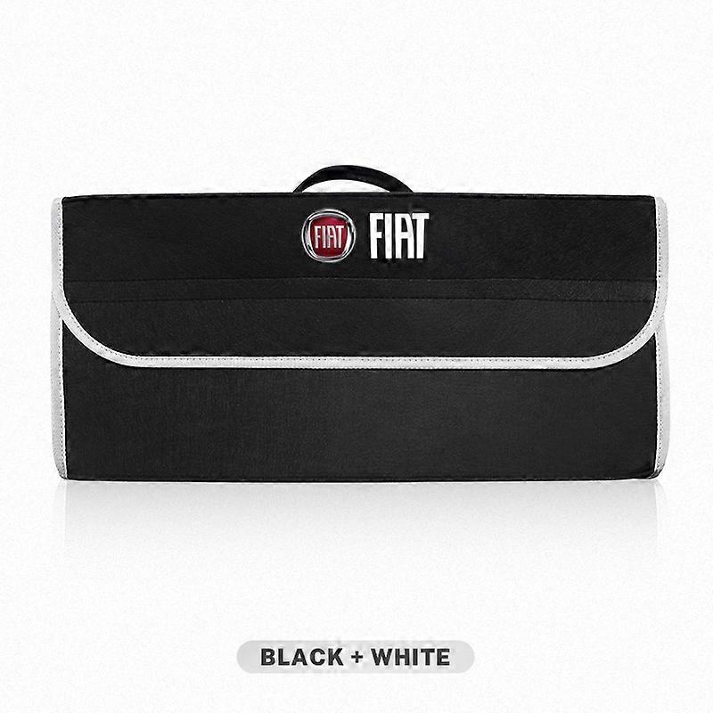 Car Trunk Storage Bag Organizer Sundries Stowing Tidying Box For FIAT 500 Abarth Punto Tipo Panda Ducato Stilo Fiorino Doblo