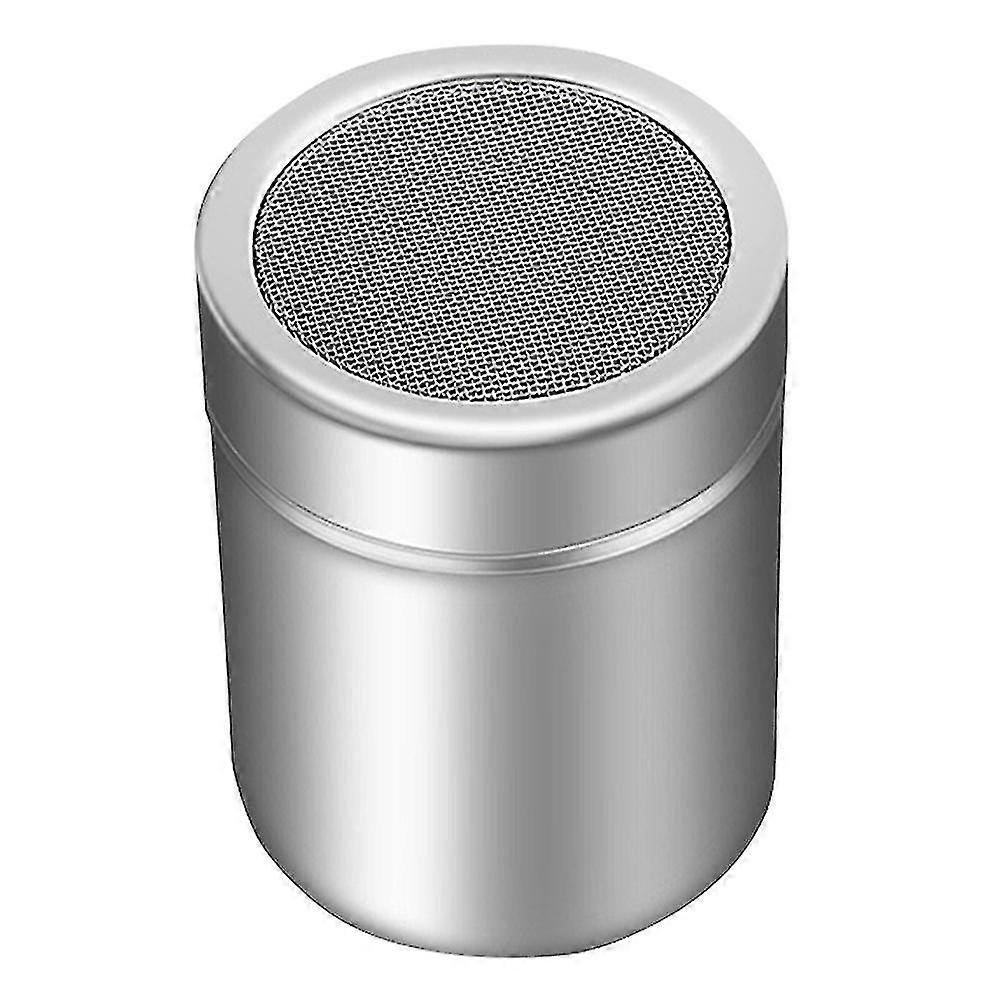 Chocolate Shaker Lid Stainless Steel Icing Sugar Flour Cocoa Powder Sifter Cooking Tool