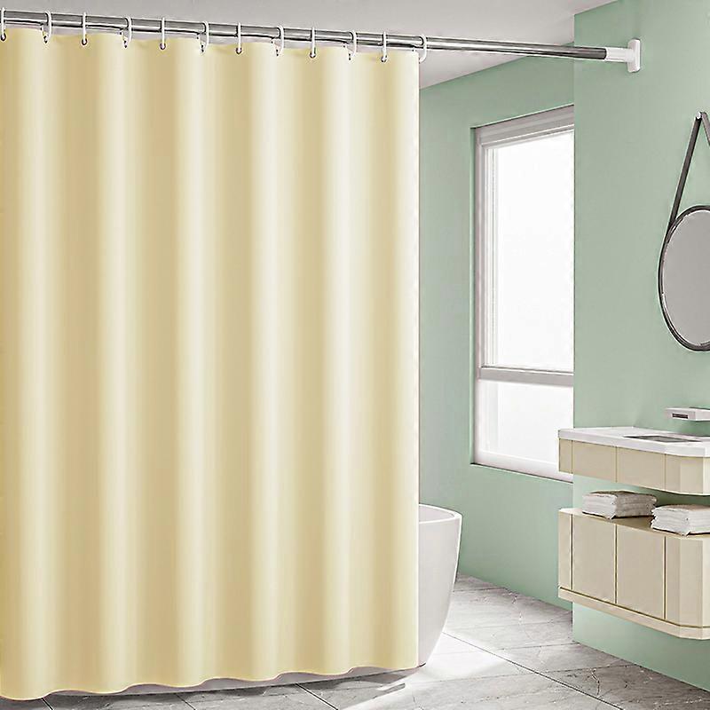 Beige dusjforheng Vanntett dusjforheng