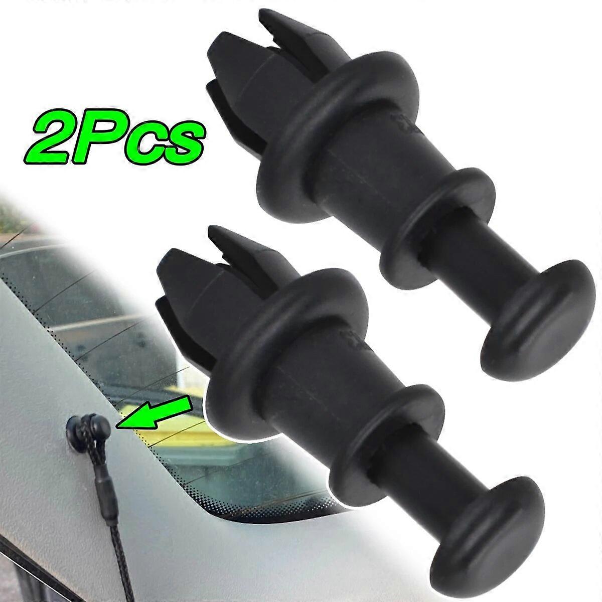 2X For Skoda Citigo Fabia NJ Kamiq Karoq Octavia 5E Rapid Superb Scala Car Parcel Shelf String Clips Holder Pivot Pin 1M6867574A FN9U1493