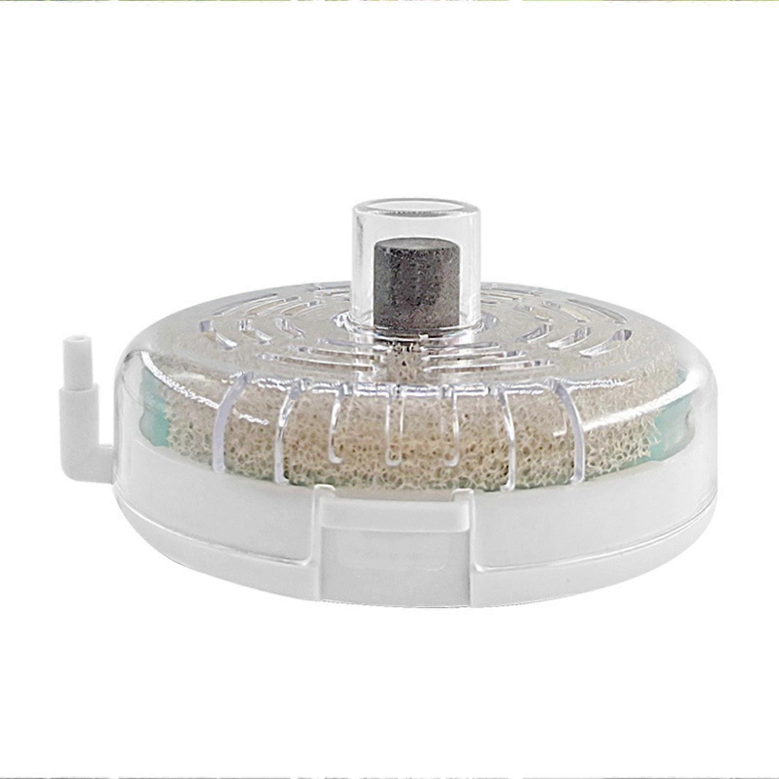 Aquarium Small Fish Tank Filter Ultrathin Quiet Submersible Aeration Filter Multifunctional Sponge Turtle Tank Round Filter