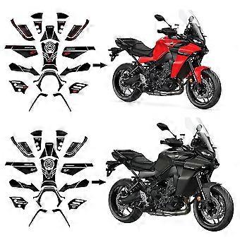 Resin Bike Motorrad-Aufkleber Set Für Yamaha Tracer 7 GT 2021-2024 – Goldene Fersenschützer Aus Harz