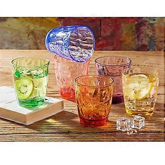 Reusable Plastic Tumblers - Set Of 4 Plastic Cups For Kids And Adults - Perfect For Water, Juice