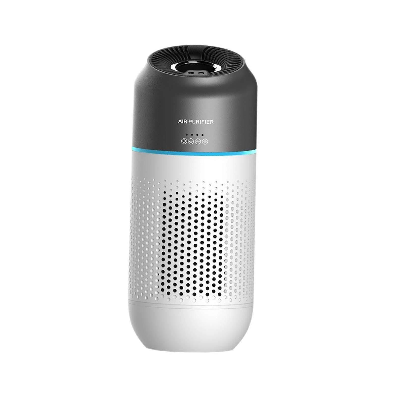 Purificatore d'aria portatile silenzioso per auto, per bagno, camera da letto e WC