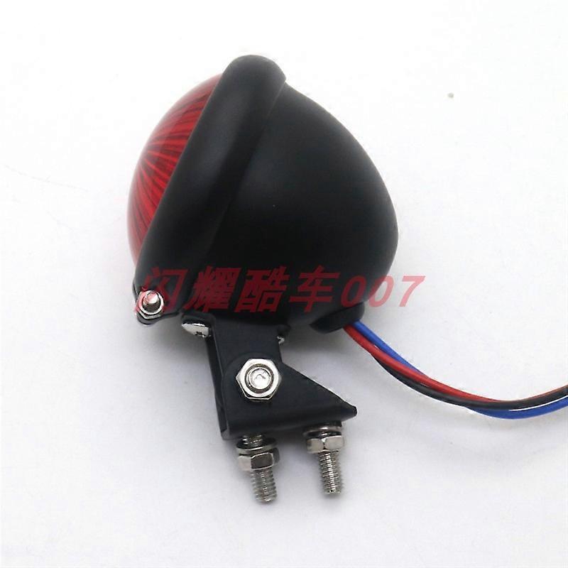 Ranger Tianjun Stick King Retro Motorcycle Modification General LED Small Round License Plate Rear Tail Light, Brake Light, and Running Light
