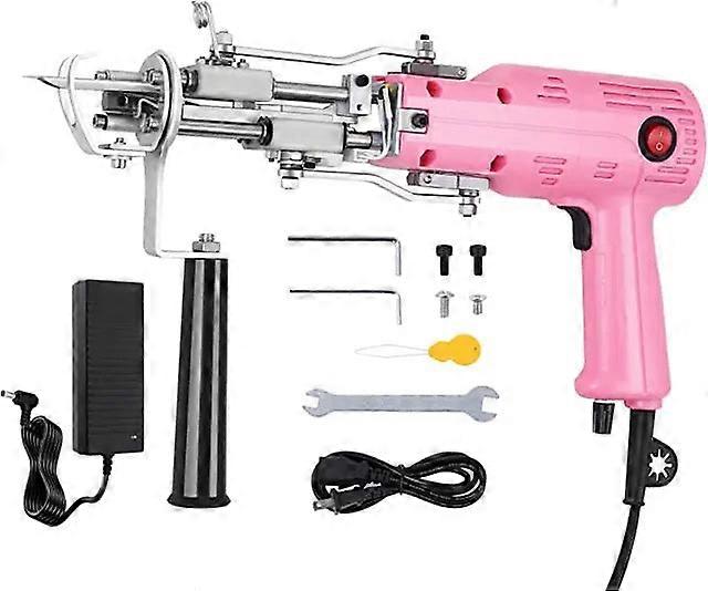 2 In 1 Tufting Electric Carpet Gun - Cut And Loop Pile, Speed Adjustable For Beginners