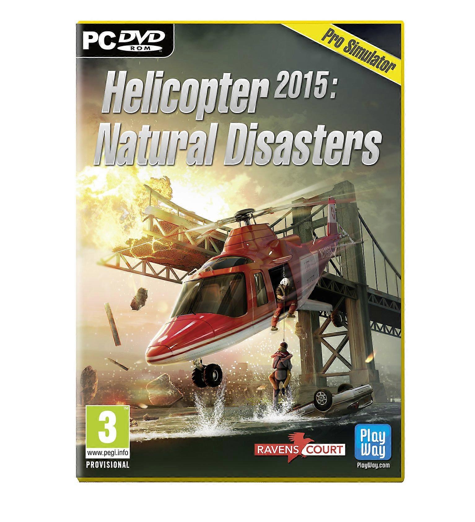 Helicopter 2015 Natural Disasters (PC CD)