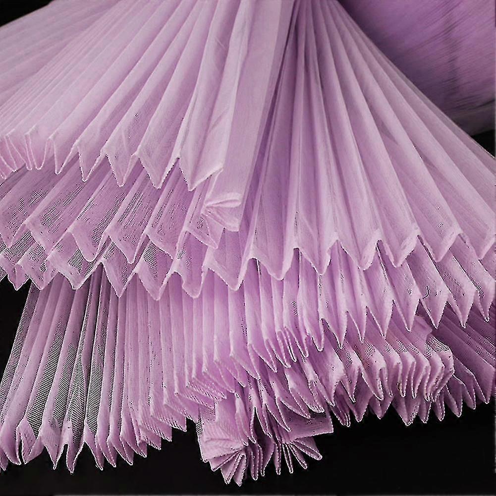 1m Accessories Pleated Fabric Hand Made Styling Fashion Assorted Colors For Diy