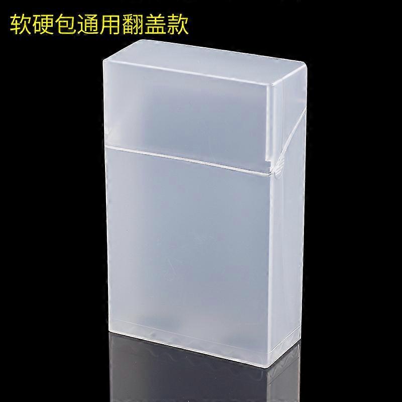 Plastic Cigarette Case Transparent Whole Package Soft Package Hard Package 20 Cigarettes Personalized Creative Pressure-Proof Cigarette Boxes
