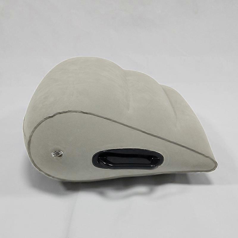 Source Environmental Protection Pvc Inflatable Triangle Pillow Multi-Purpose Triangle Cushion Small Love Cushion Husband And Wife Adult Fun With Handl