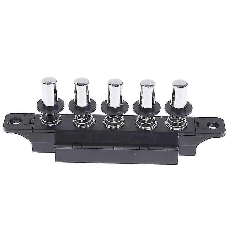 Five-position plug-in button switch for range hood five-position silver switch HFMQV