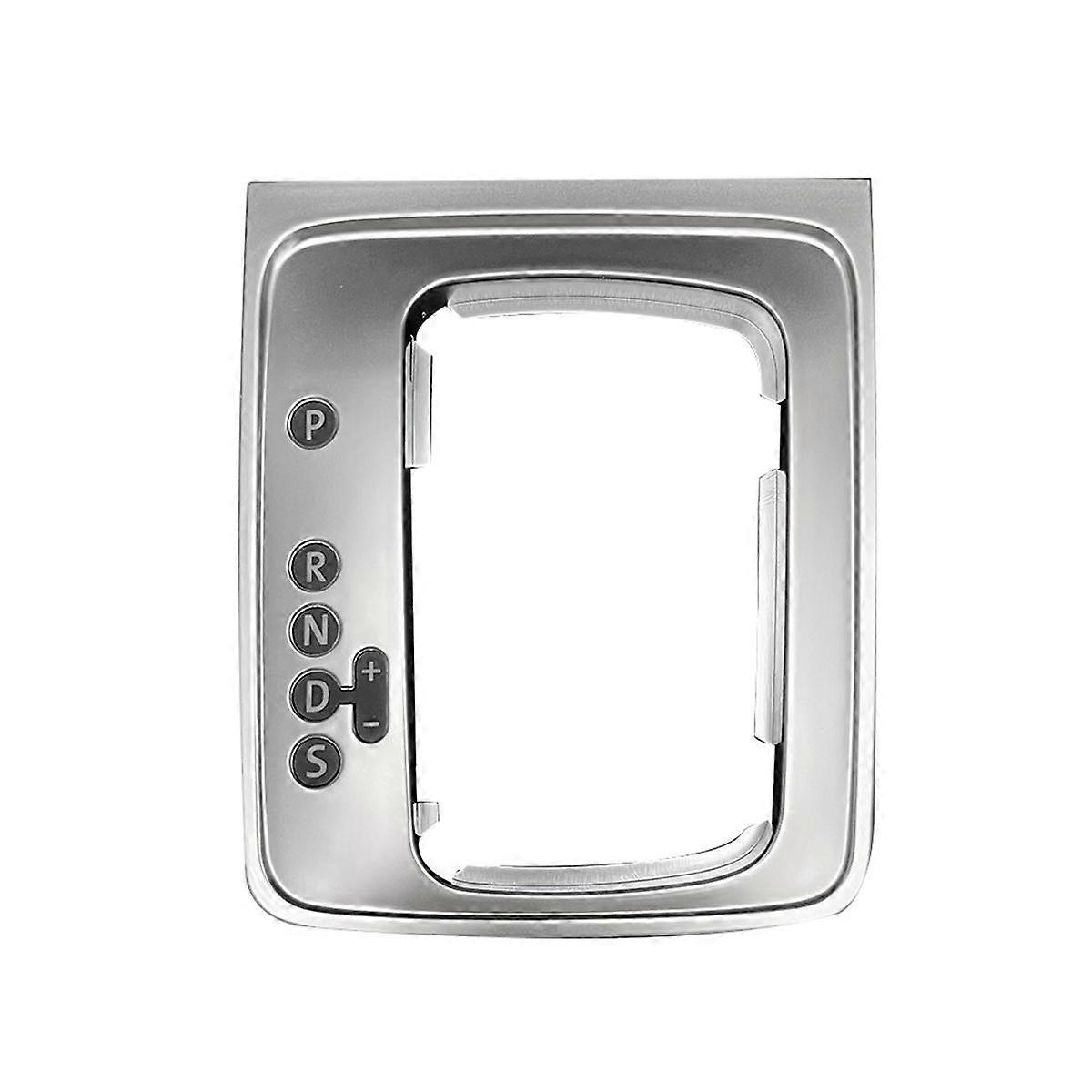 For B6 2005-2011 Car Gear Shift Base Gear Shift Knob Frame Accessories 3C1713203A Matte Silver
