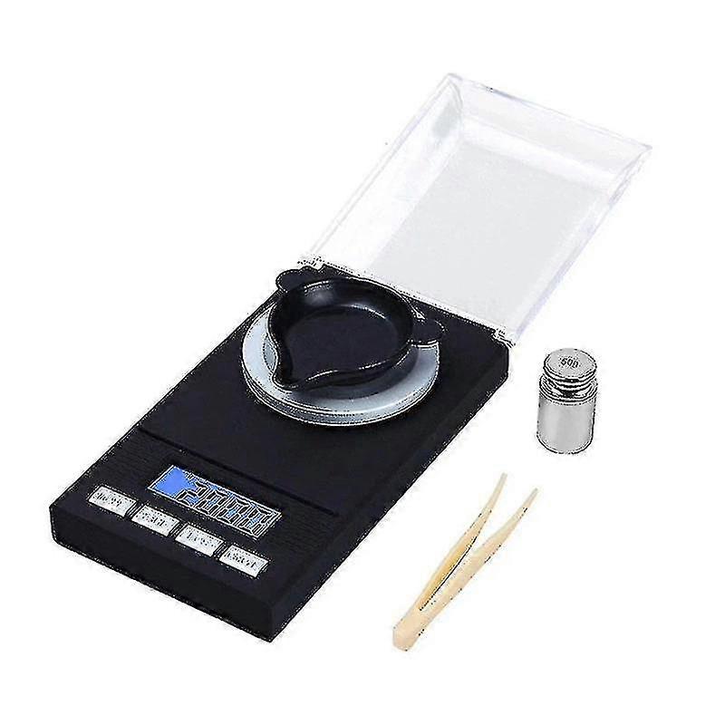 0.001g Electronic Digital Scale Portable Mini Scale Precise Professional Pocket Scale Milligram