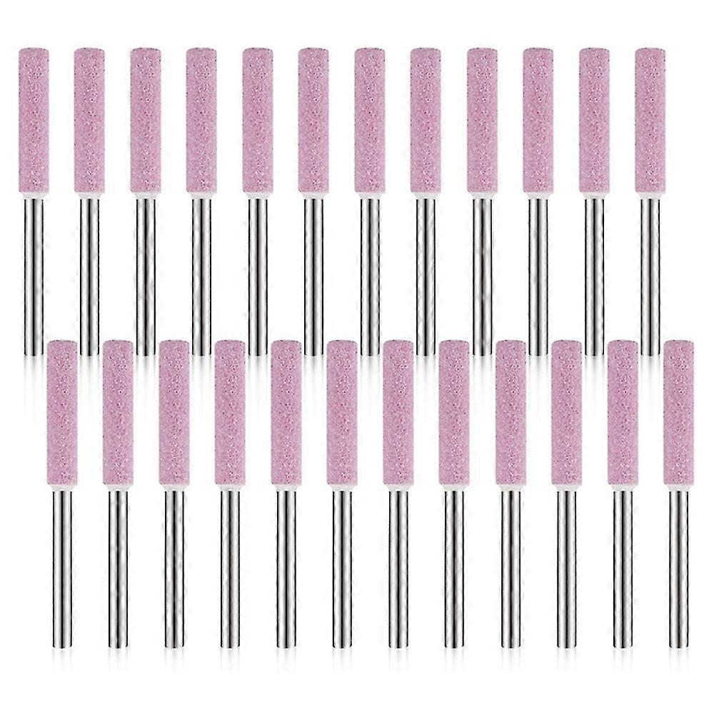 24 حزمة بالمنشار مبراة طحن الحجارة تلميع أداة طحن لمبراة بالمنشار 3X4.8mm