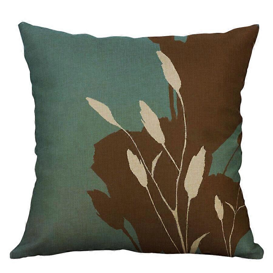 ヴィンテージフラワープリントコットンリネン枕カバークッションカバーソファ家の装飾デザイン1172jpjcjh