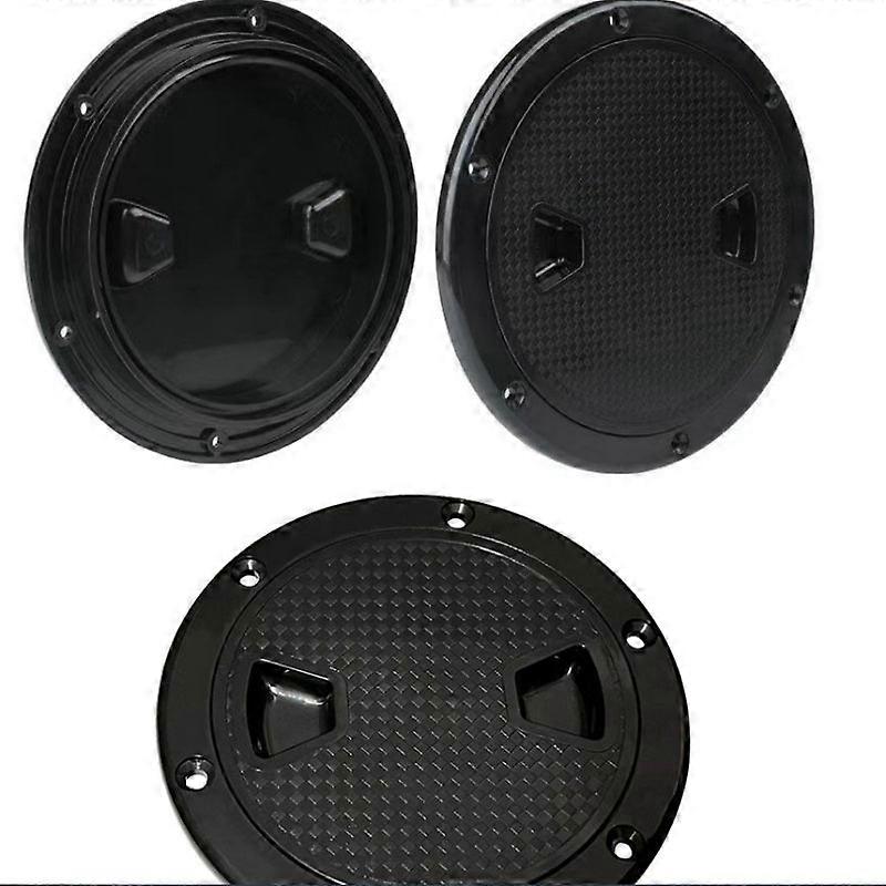 1 peça Abs Round Deck Inspection Access Hatch Cover 4/6 / 8 polegadas Boat Deck Plate Port Cover Marine Accessories
